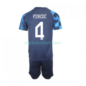 Maillot de Foot Croatie Perišić 4 Extérieur Coupe du monde 2022 - Enfant
